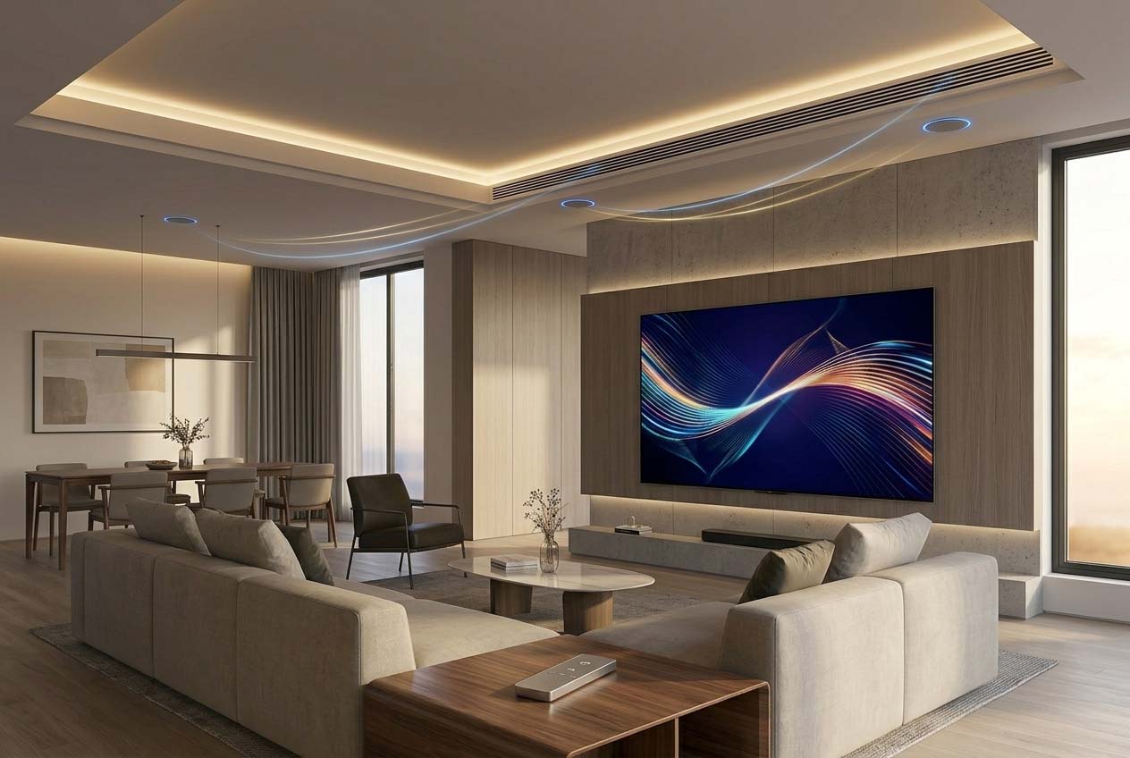 Integrated audio control in a smart home